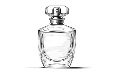 How To Draw A Perfume Bottle .